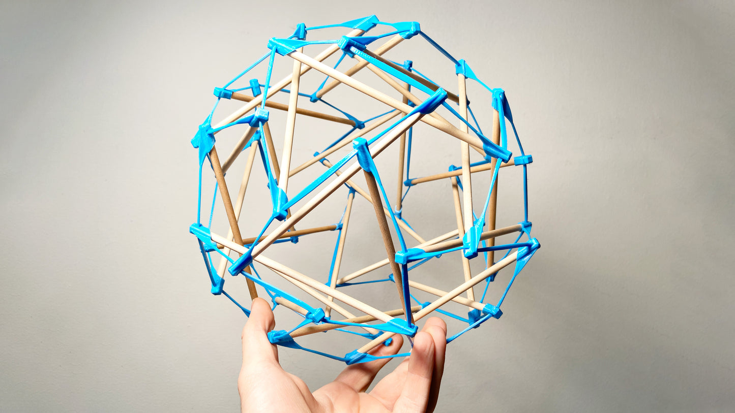 The Joy of Tensegrity Construction: Livestream Class and Kit
